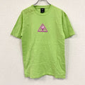 HUF　ハフ　半袖プリントTシャツ　緑　グリーン　Mサイズ カットソー メンズ 古着