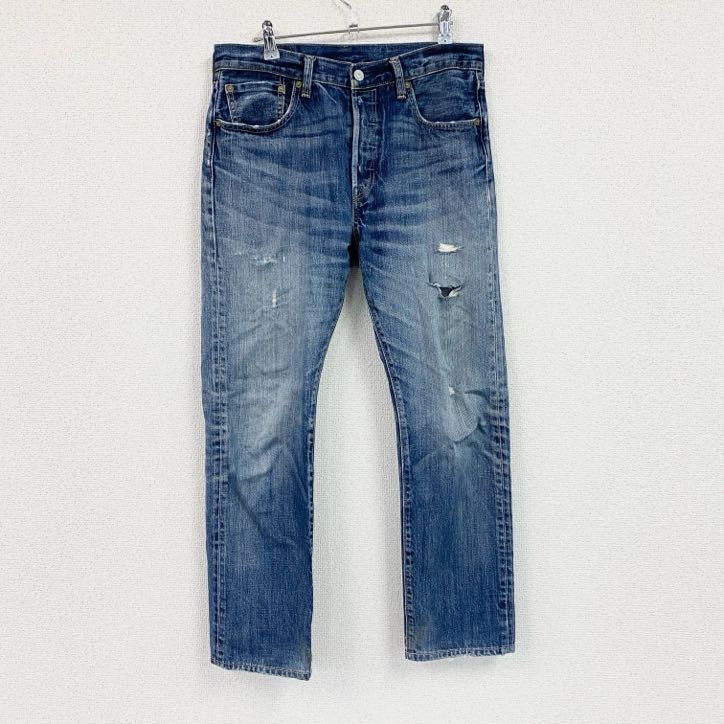 Levi's　リーバイス　501　デニムパンツ/ジーンズ　ボタンフライ　インディゴ　W31サイズ　古着
