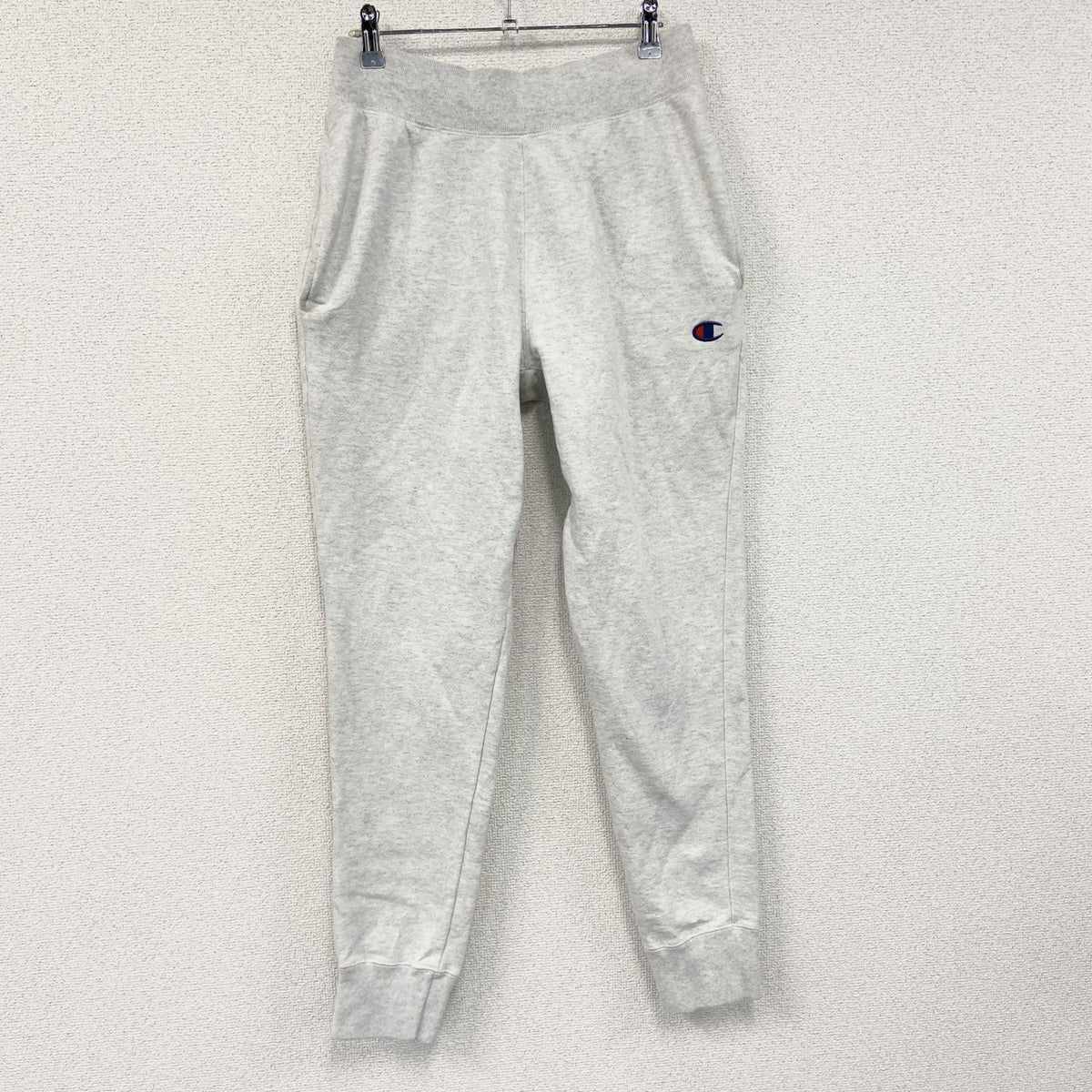 Champion　チャンピオン　リバースウィーブ　スウェットパンツ　霜降りグレー　Mサイズ　古着