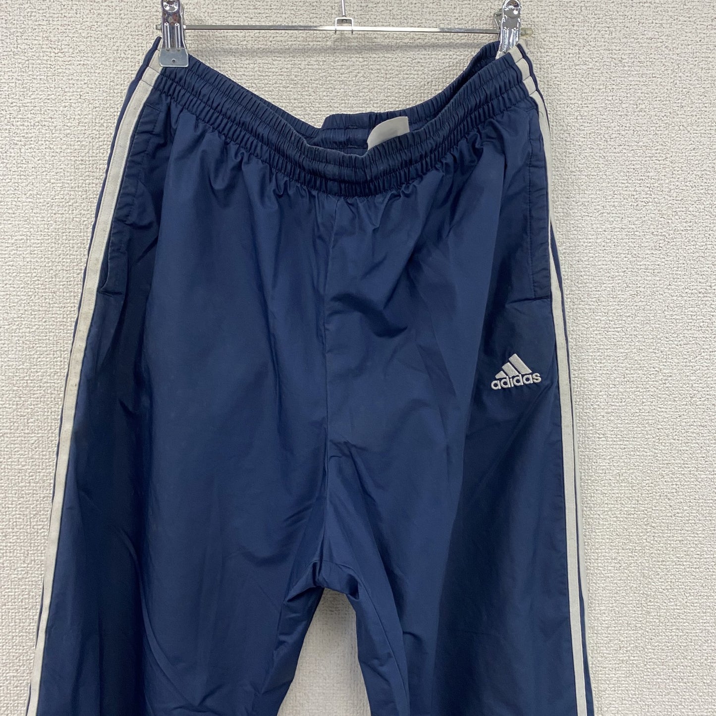 adidas　アディダス　トラックパンツ/ジャージパンツ　パフォーマンスロゴ　紺　ネイビー　XOサイズ