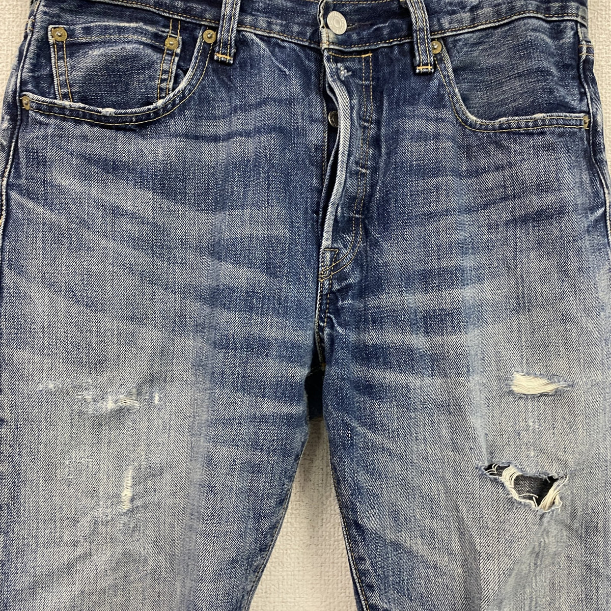 Levi's　リーバイス　501　デニムパンツ/ジーンズ　ボタンフライ　インディゴ　W31サイズ　古着