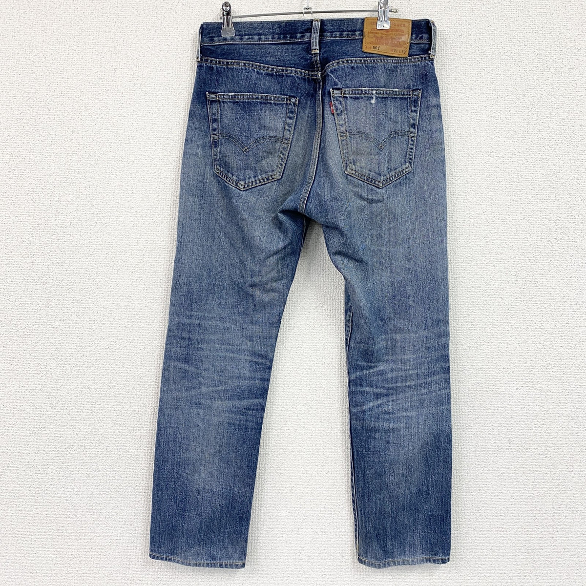 Levi's　リーバイス　501　デニムパンツ/ジーンズ　ボタンフライ　インディゴ　W31サイズ　古着