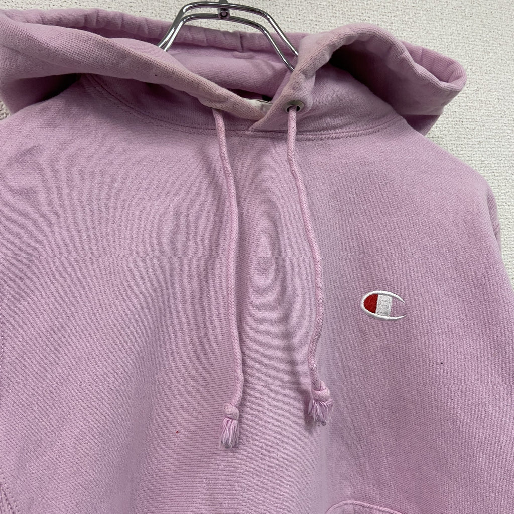 Champion　チャンピオン　リバースウィーブ　スウェットパーカー/フーディー　ピンク　XSサイズ　古着
