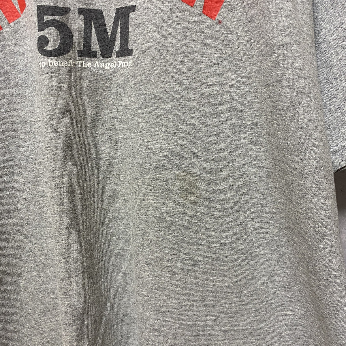 PUMA　HARPOON　半袖プリントTシャツ　グレー　灰色　レトロ　デザイン　個性的　クルーネック　春夏服　メンズ　古着