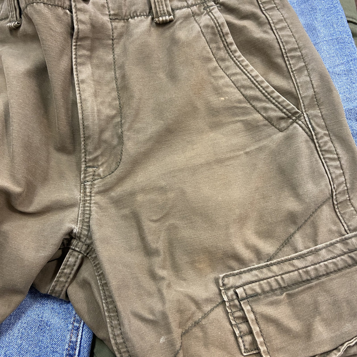 00s　OLD GAP　オールドギャップ　カーゴパンツ/ミリタリーパンツ　カーキ　古着