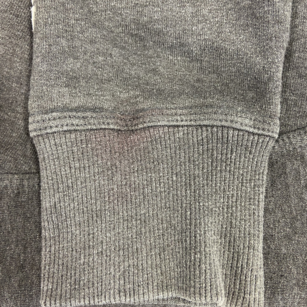 champion　チャンピオン　スウェットパーカー/フーディー　ロゴプリント　グレー　灰色　Lサイズ　古着