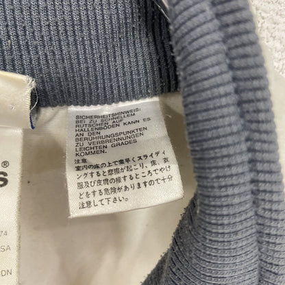 90s　adidas　アディダス　ベロアトラックジャケット/ジャージ　パフォーマンスロゴ　ヴィンテージ　白　ホワイト　Mサイズ