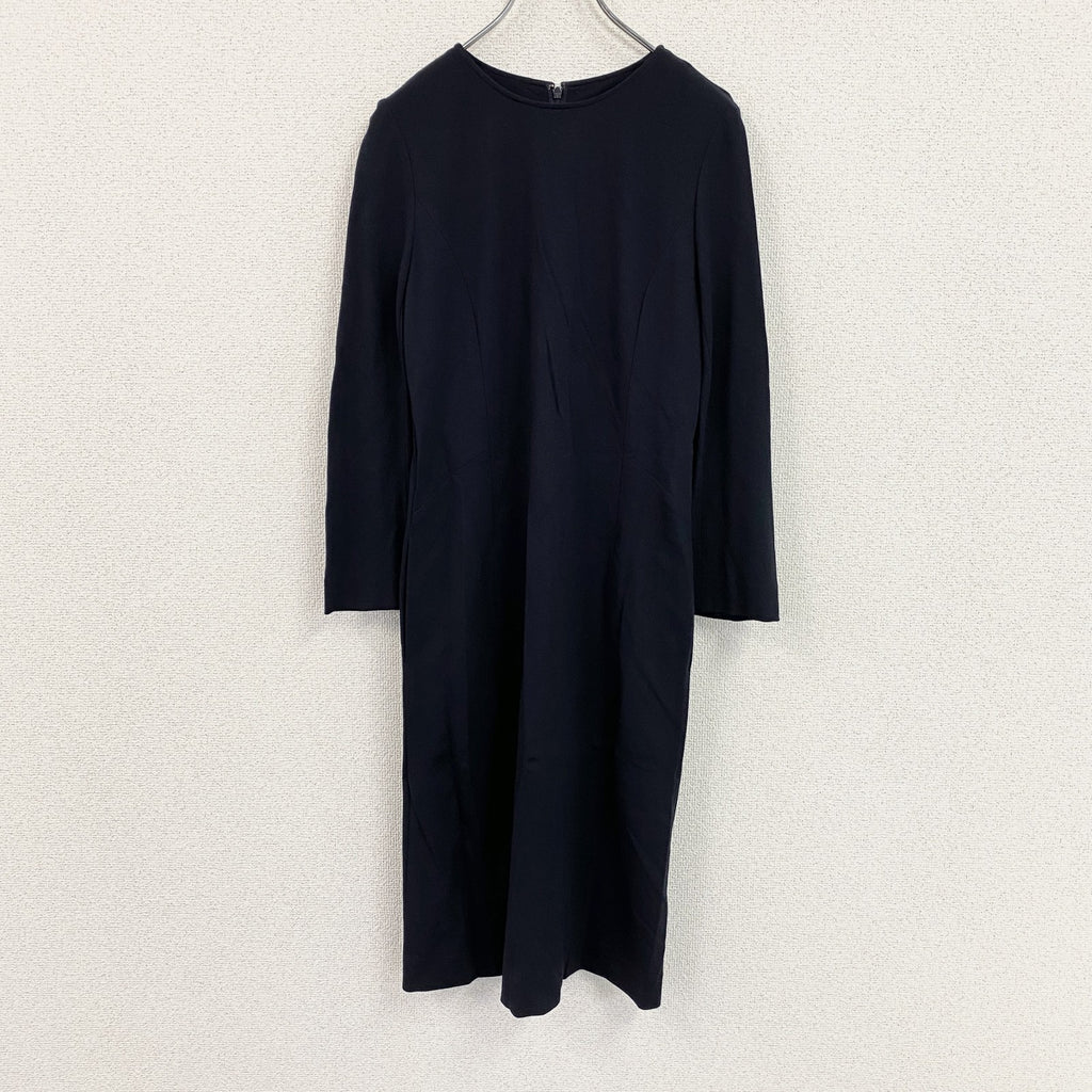 MACKINTOSH PHILOSOPHY　マッキントッシュフィロソフィー　ワンピース　紺　ネイビー　36サイズ　古着