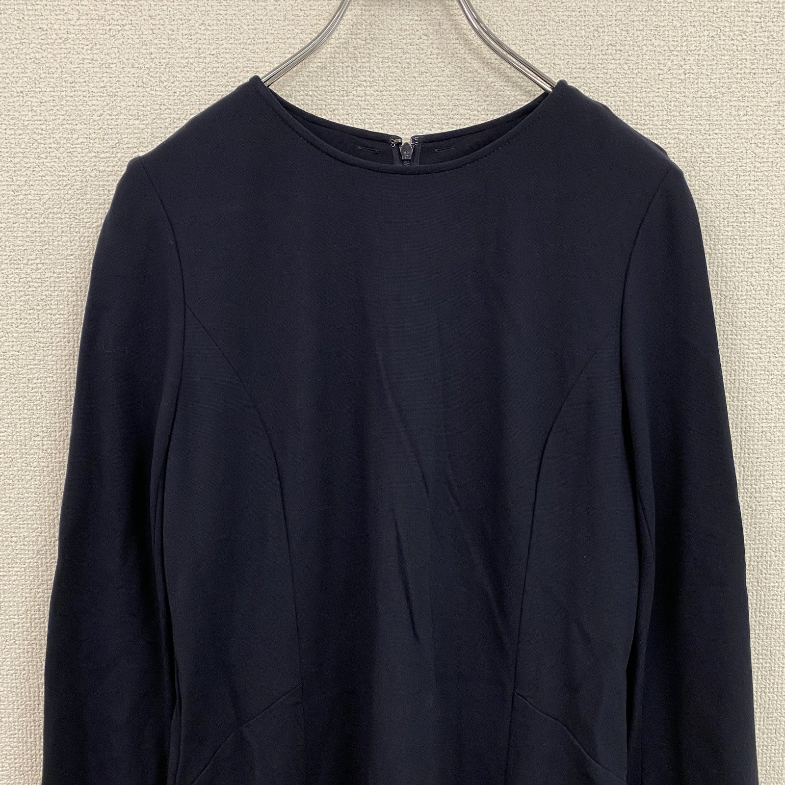 MACKINTOSH PHILOSOPHY　マッキントッシュフィロソフィー　ワンピース　紺　ネイビー　36サイズ　古着