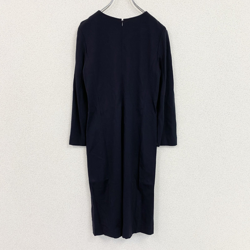 MACKINTOSH PHILOSOPHY　マッキントッシュフィロソフィー　ワンピース　紺　ネイビー　36サイズ　古着