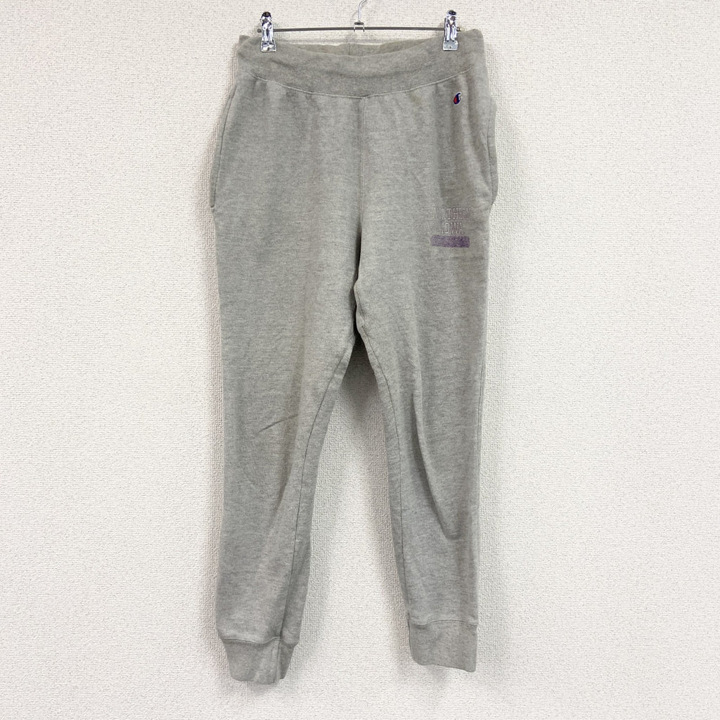 Champion　チャンピオン　リバースウィーブ　スウェットパンツ　カプセルプリント　灰色　グレー　Mサイズ　古着