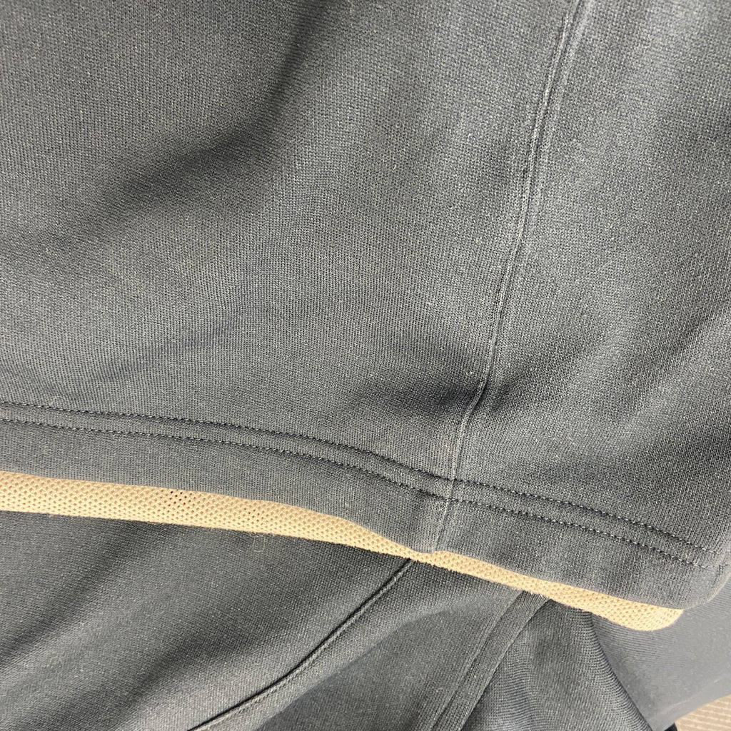 00s　adidas　アディダス　トラックジャケット/ジャージ　袖フレア　パフォーマンスロゴ　ヴィンテージ　黒　ブラック　Lサイズ　古着