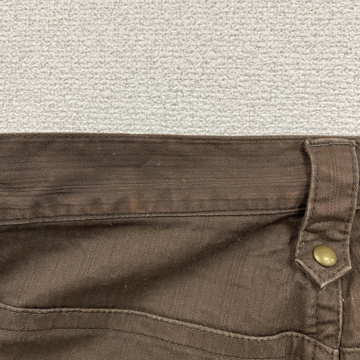 Semantic Design　セマンティックデザイン　ミリタリー風カーゴパンツ　茶色　ブラウン　Lサイズ　古着