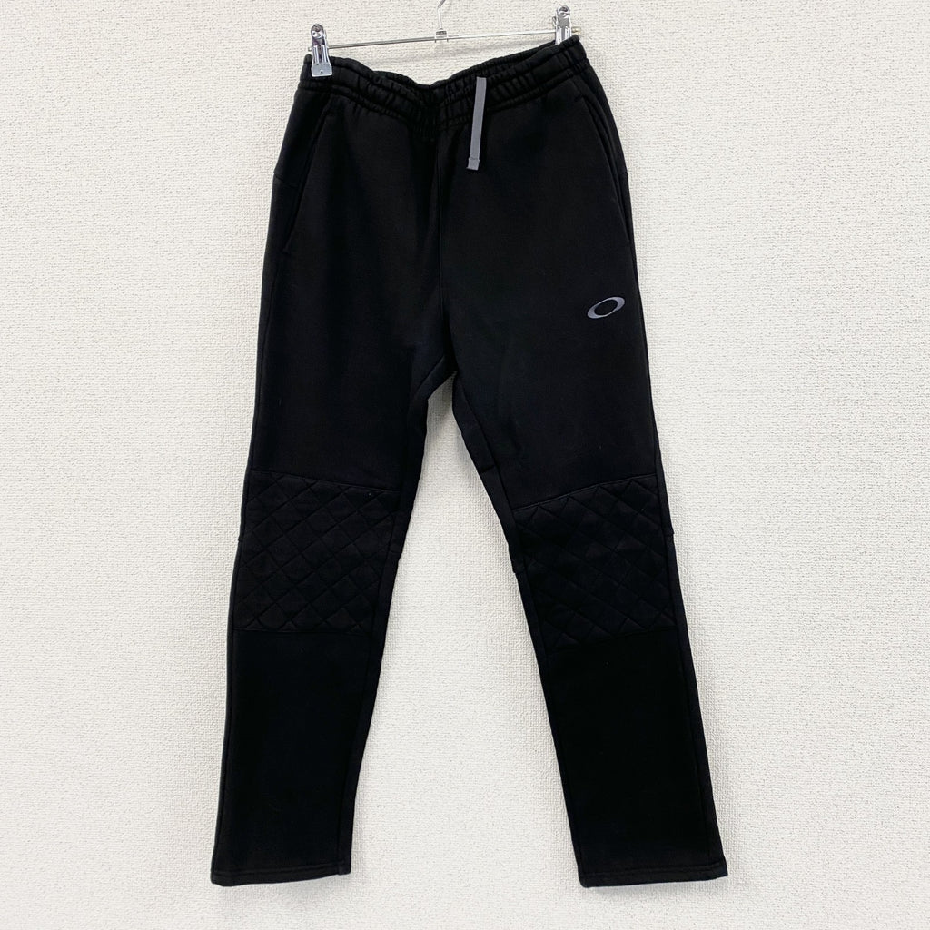 OAKLEY　オークリー　TYPE-02　スウェットパンツ　刺繍ロゴ　黒　ブラック　Mサイズ　古着