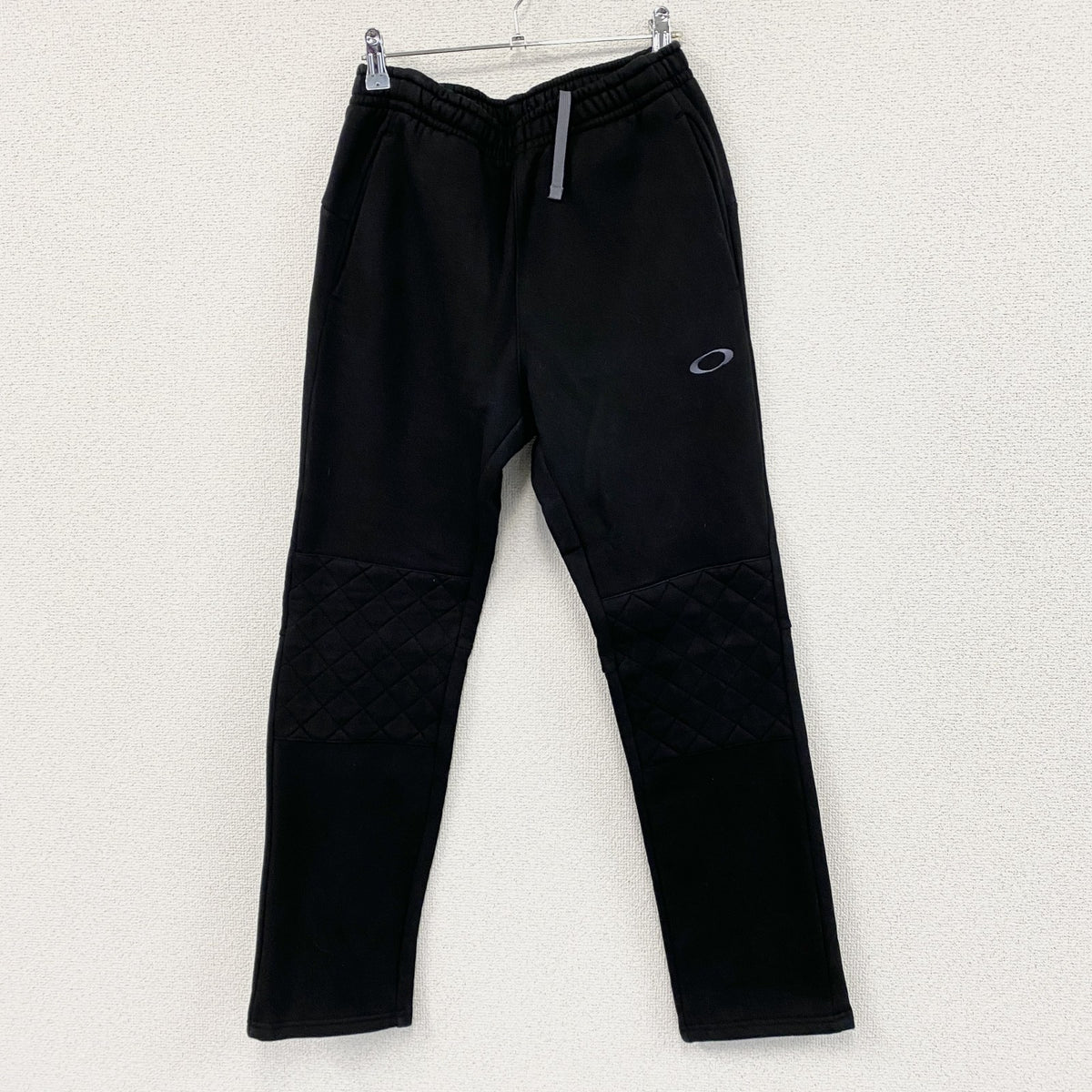 OAKLEY　オークリー　TYPE-02　スウェットパンツ　刺繍ロゴ　黒　ブラック　Mサイズ　古着