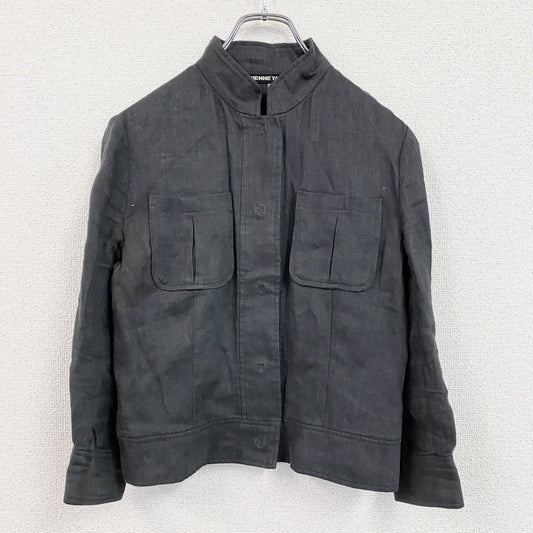 VIVIENNE TAM　ヴィヴィアンタム　フルスナップジャケット　ダークグレー　1サイズ