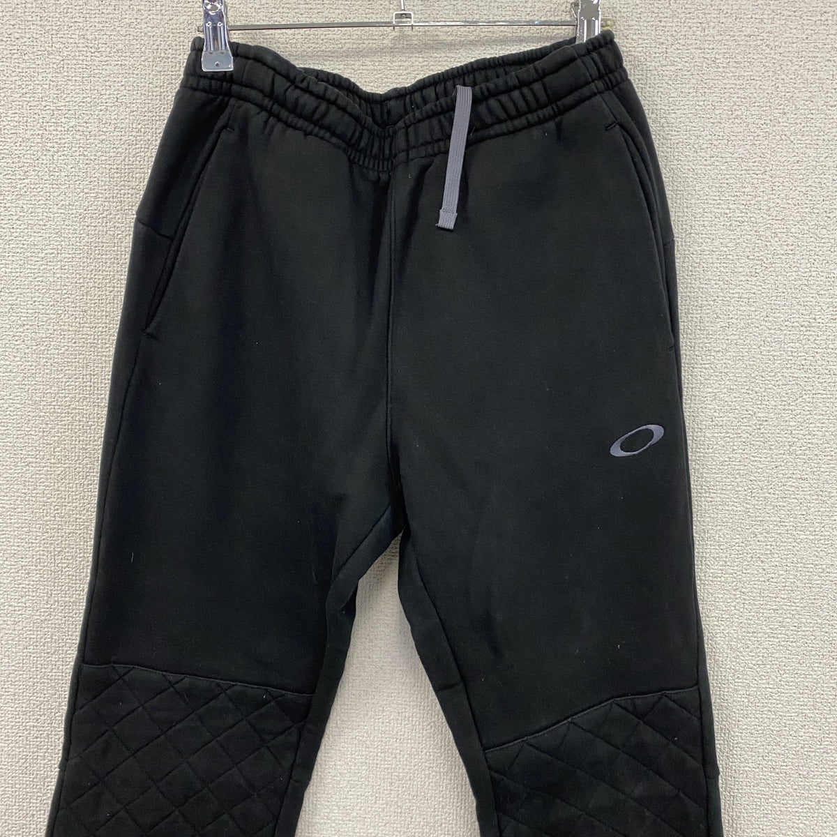 OAKLEY　オークリー　TYPE-02　スウェットパンツ　刺繍ロゴ　黒　ブラック　Mサイズ　古着