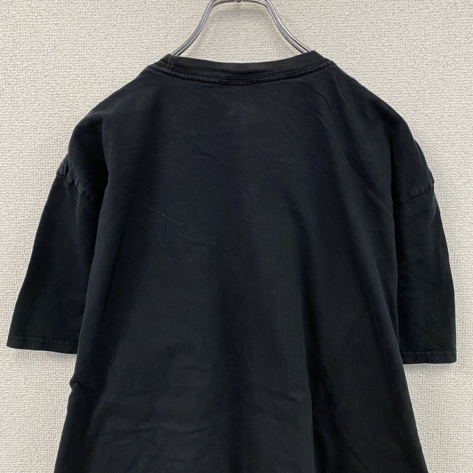 GILDAN　ギルダン　スーパーマン　半袖プリントTシャツ　DCコミックス　ムービーT　黒　ブラック　　　古着