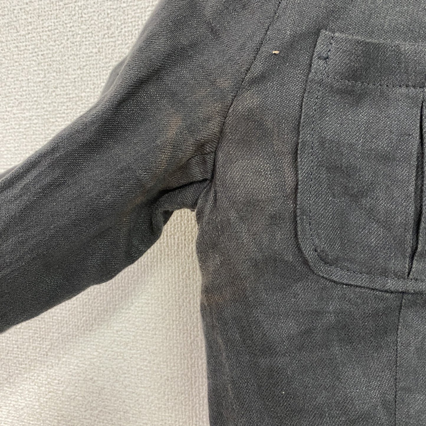 VIVIENNE TAM　ヴィヴィアンタム　フルスナップジャケット　ダークグレー　1サイズ