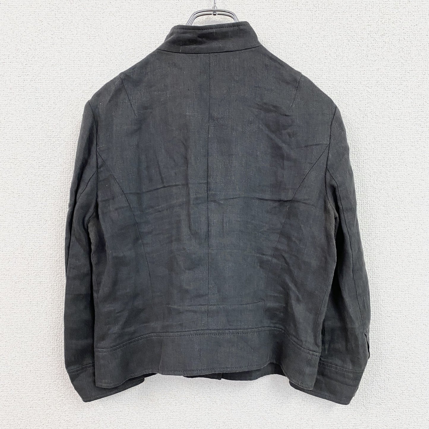 VIVIENNE TAM　ヴィヴィアンタム　フルスナップジャケット　ダークグレー　1サイズ