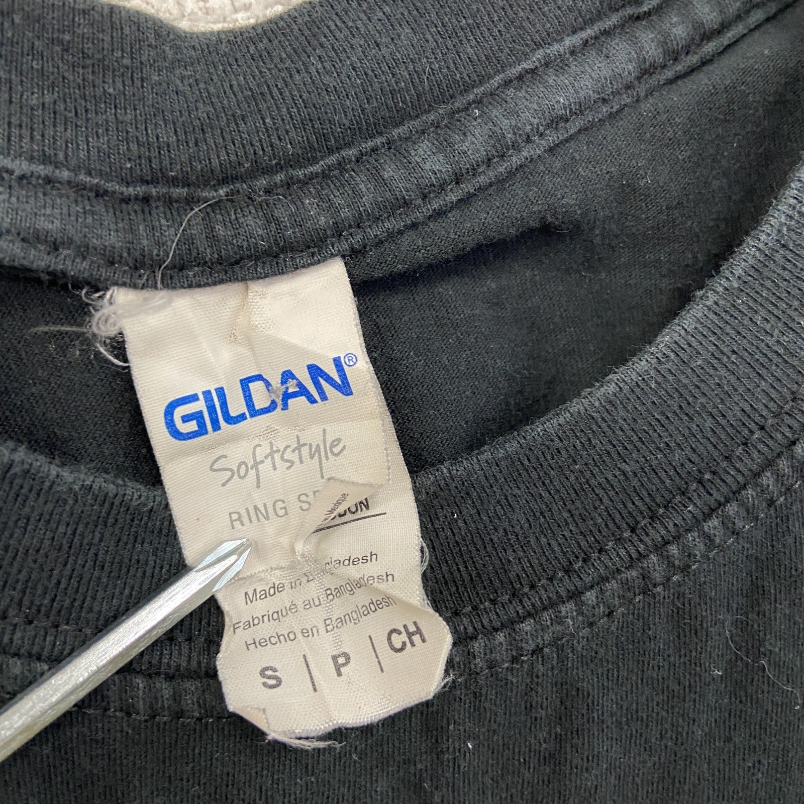 GILDAN　ギルダン　半袖プリントTシャツ　ノリッジシティFC　黒　ブラック　Sサイズ　古着
