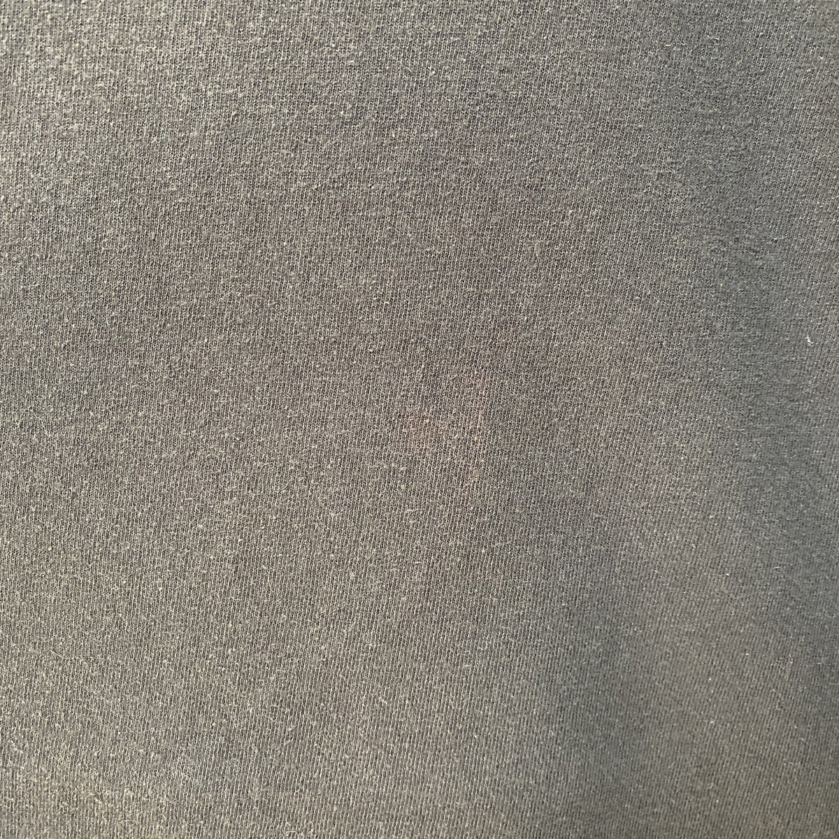 ブードゥ教　Voo Doo　半袖プリントTシャツ　スカル　ドクロ柄　黒　ブラック　レトロデザイン　クルーネック　古着