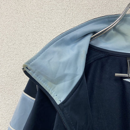 UMBRO　アンブロ　トラックジャケット/ジャージ　刺繍ロゴ　青　ブルー　XLサイズ