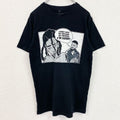 Mistee Tee　半袖イラストプリントTシャツ　コミック　黒　ブラック　カジュアルデザイン　Mサイズ　古着
