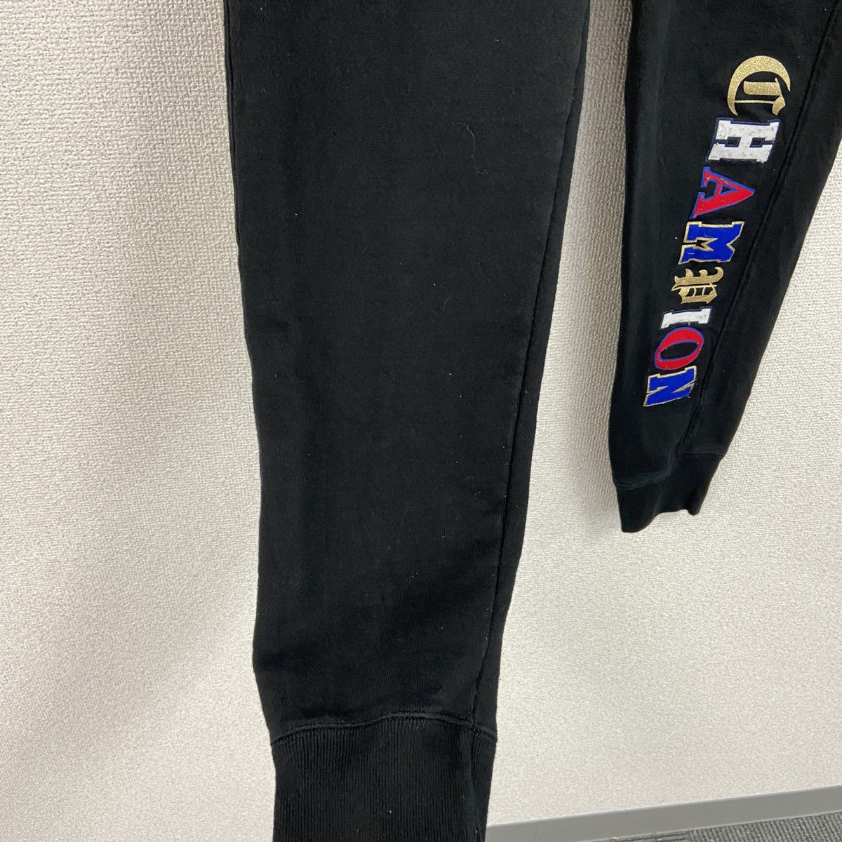 Champion　チャンピオン　リバースウィーブ　スウェットパンツ　黒　ブラック　Mサイズ　古着