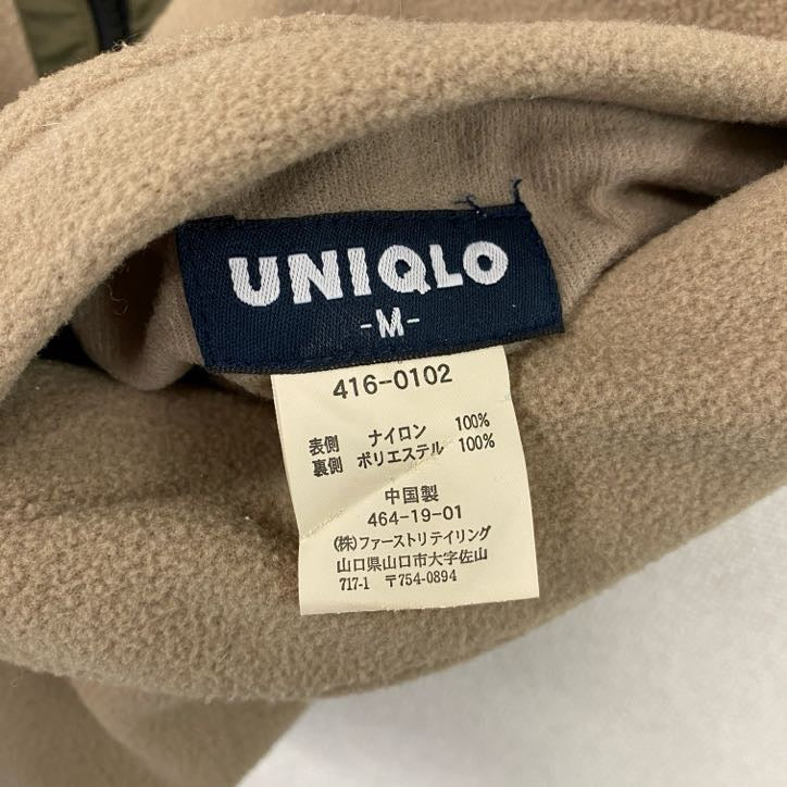 UNIQLO　ユニクロ　フリースベスト　ベージュ　Mサイズ　古着