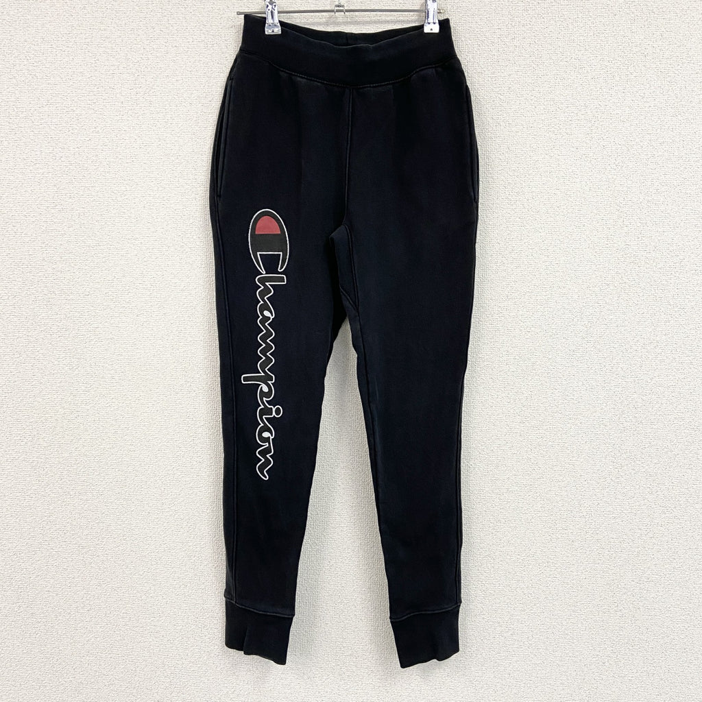 Champion　チャンピオン　リバースウィーブ　スウェットパンツ　黒　ブラック　Sサイズ　古着