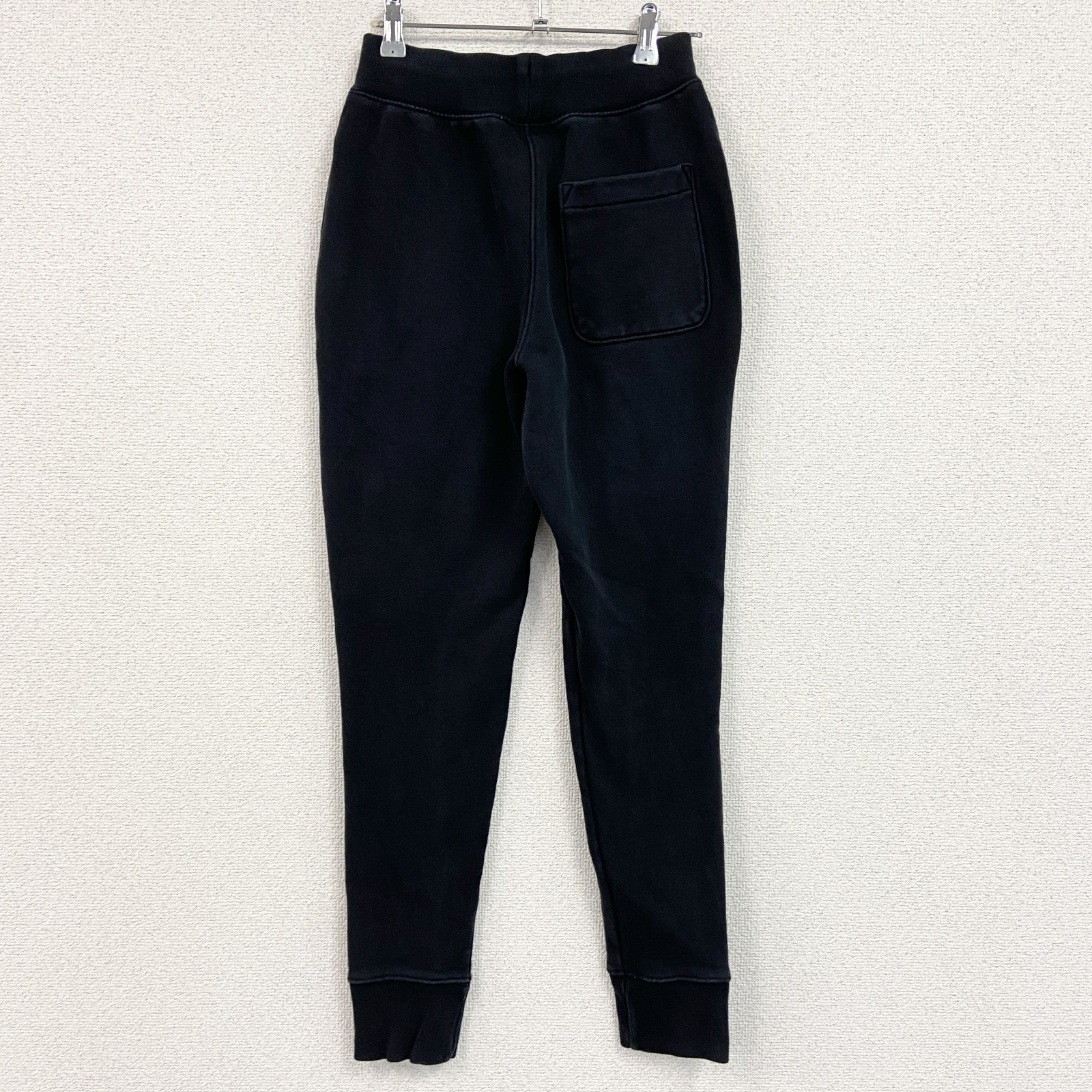 Champion　チャンピオン　リバースウィーブ　スウェットパンツ　黒　ブラック　Sサイズ　古着
