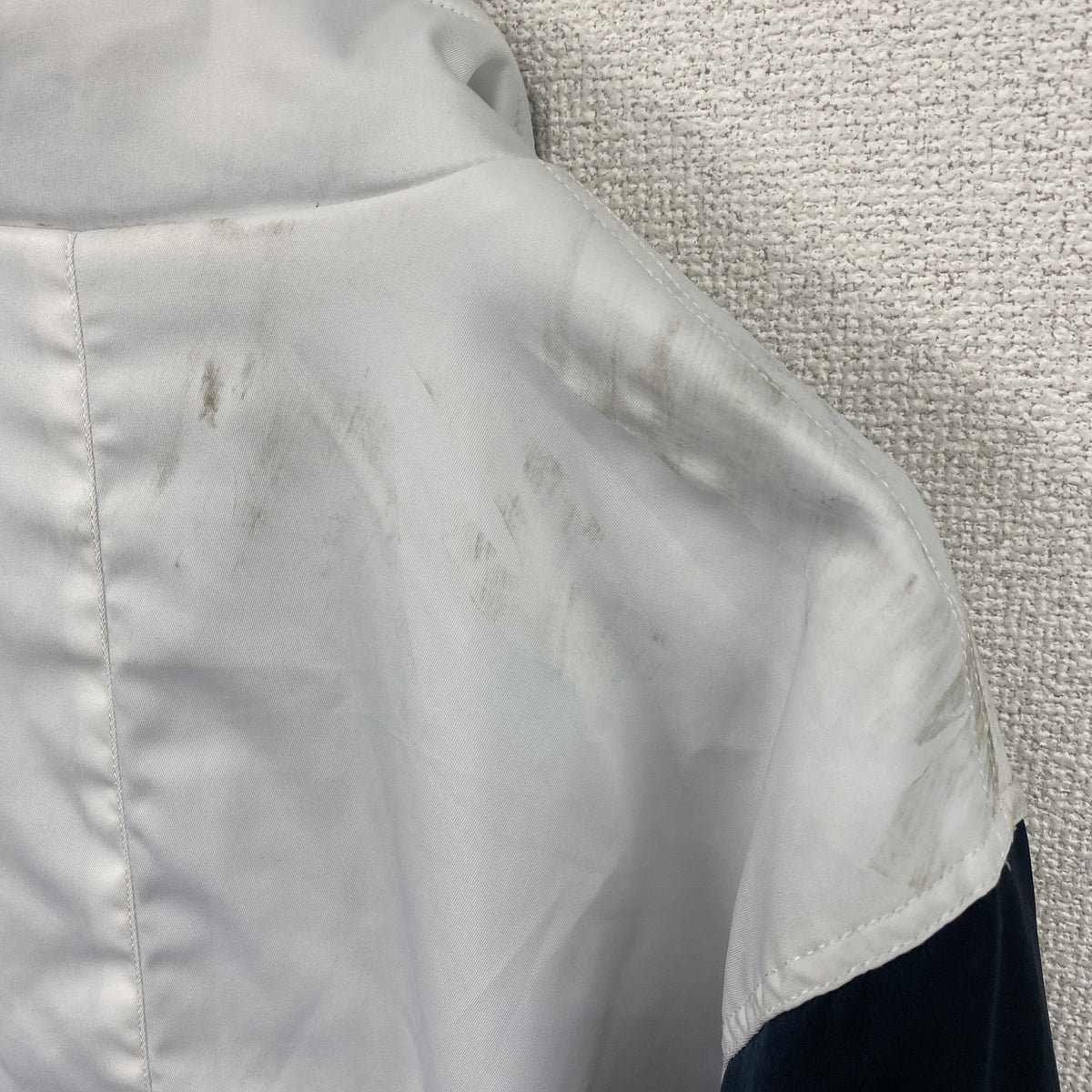 CAPRI BLUE カプリブルー　フルジップジャケット　白　紺　ホワイト　ネイビー メンズ 古着