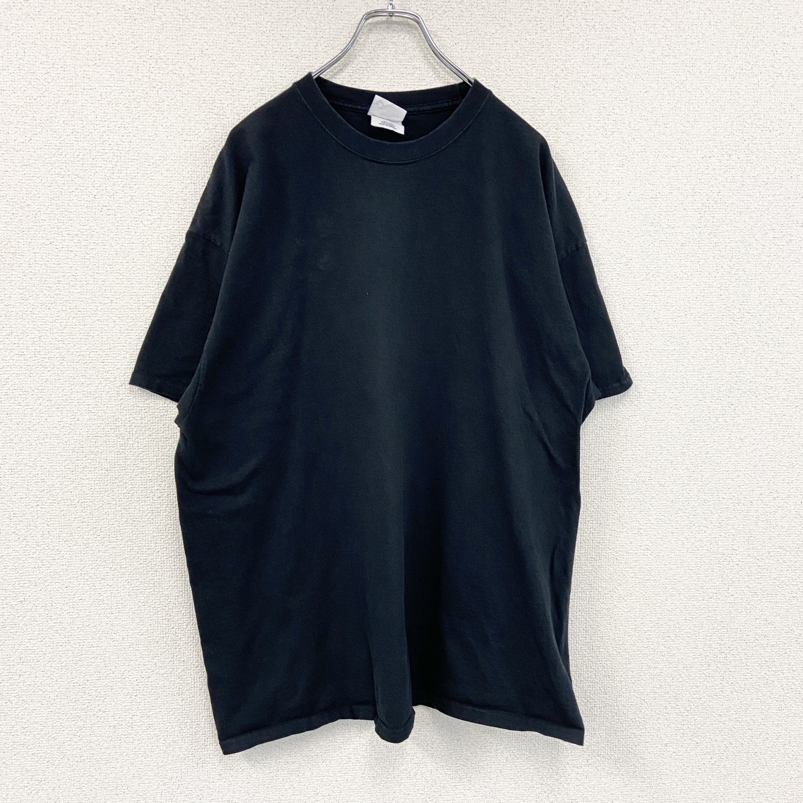 PORT&COMPANY　ポートアンドカンパニー　半袖プリントTシャツ　スカル　骸骨　黒　ブラック　2XLサイズ　古着