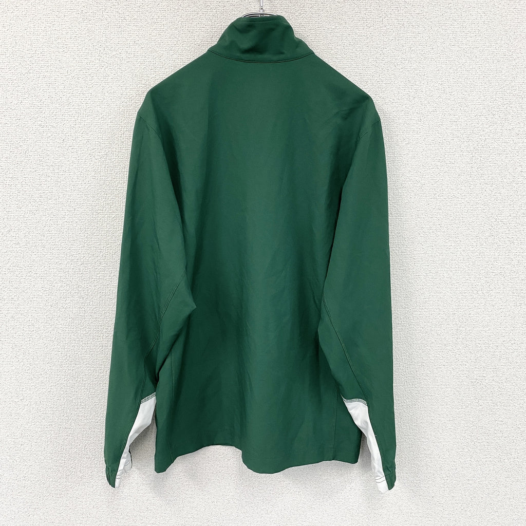 NIKE　ナイキ　フルジップジャケット　緑　グリーン　Sサイズ メンズ 古着