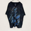 APT.9　半袖プリントTシャツ　黒　ブラック　2XLサイズ　古着