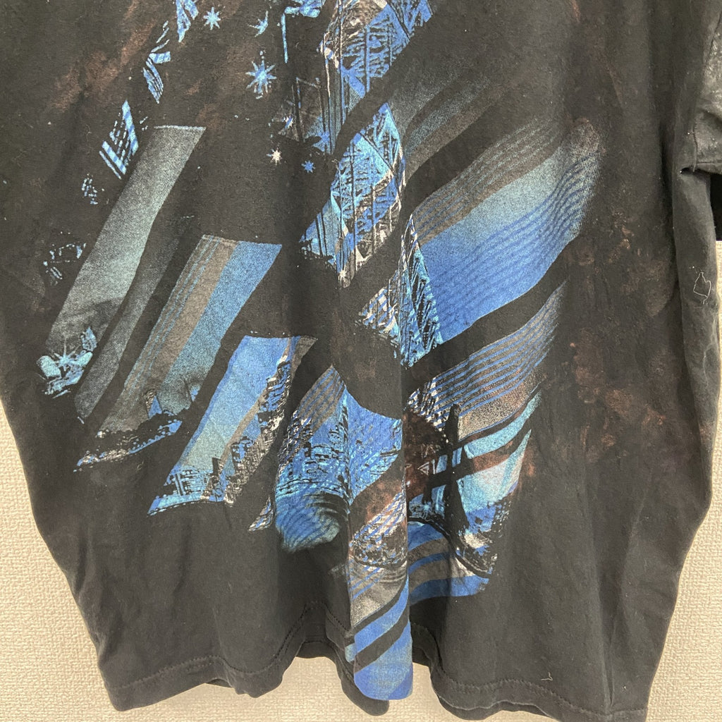 APT.9　半袖プリントTシャツ　黒　ブラック　2XLサイズ　古着