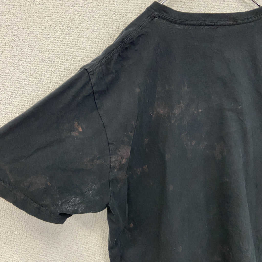 APT.9　半袖プリントTシャツ　黒　ブラック　2XLサイズ　古着