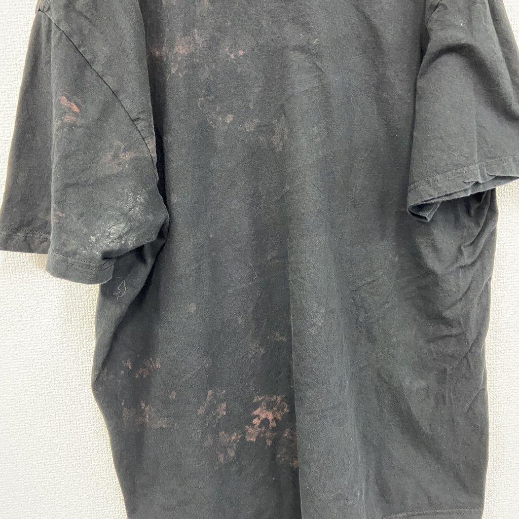 APT.9　半袖プリントTシャツ　黒　ブラック　2XLサイズ　古着