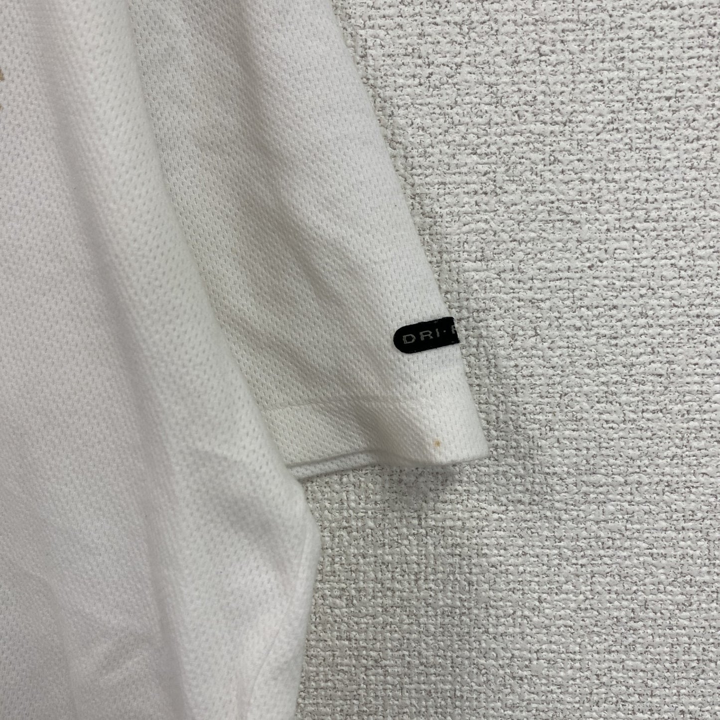 NIKE ナイキ　DRI-FIT　半袖プリントTシャツ　シングルステッチ　白　ホワイト　Lサイズ