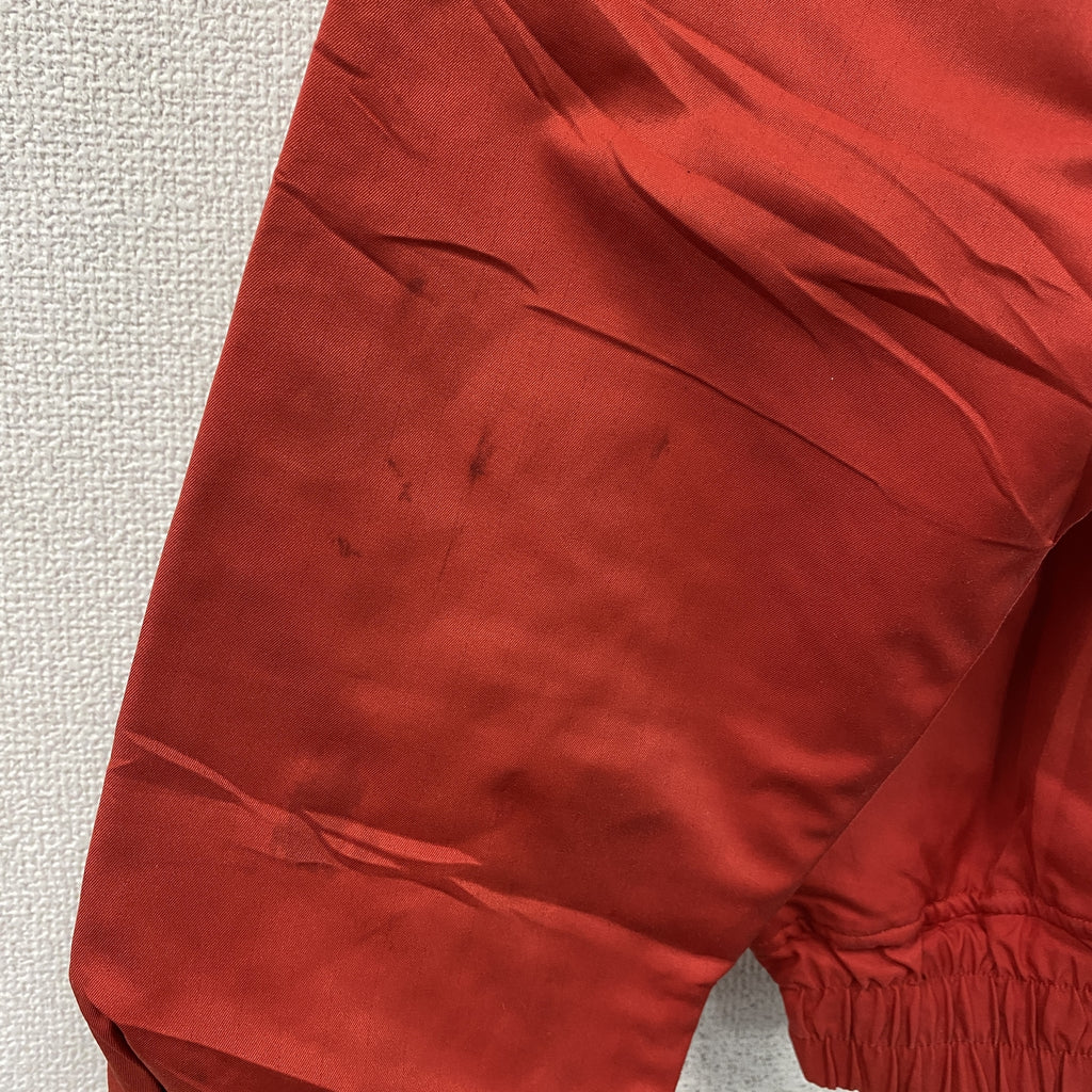 Showa Shell　シェル　ブルゾン　ワークウェア　赤　レッド　Lサイズ メンズ 古着