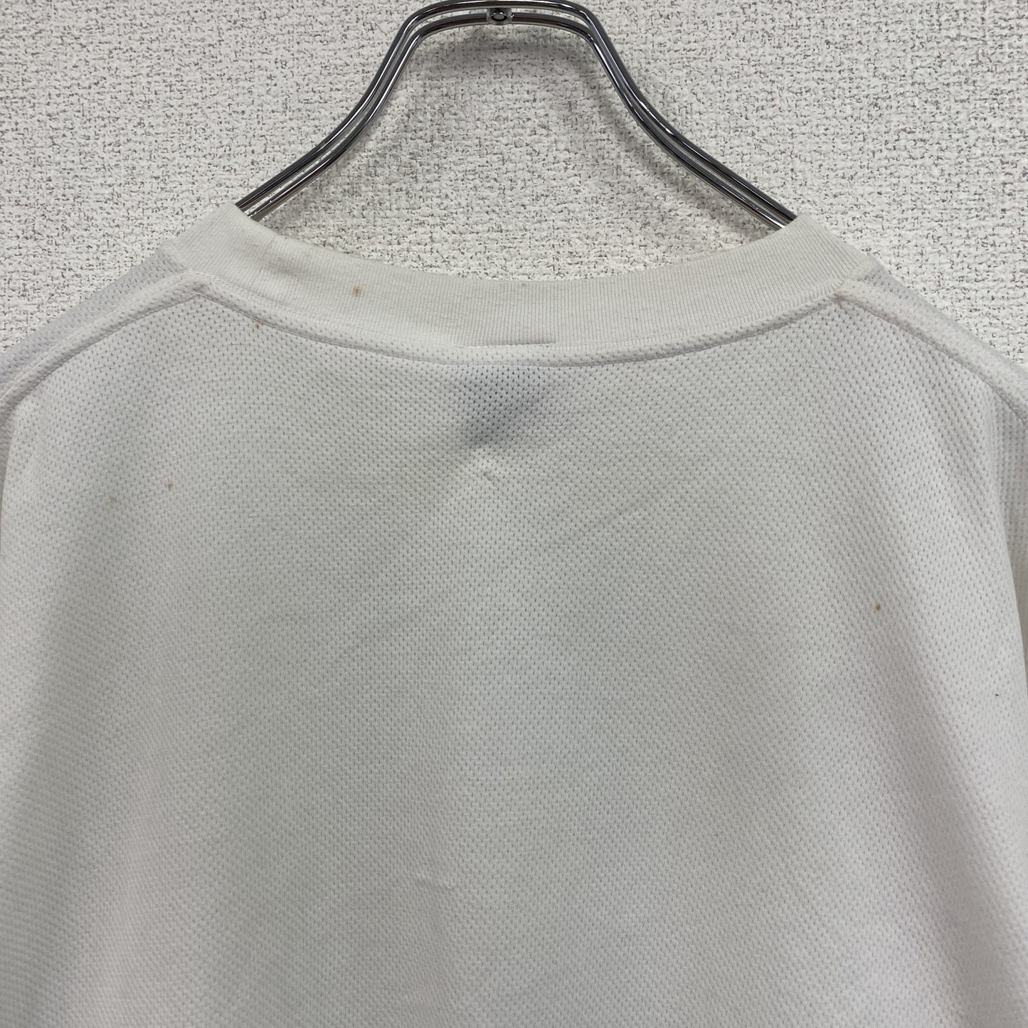 NIKE ナイキ　DRI-FIT　半袖プリントTシャツ　シングルステッチ　白　ホワイト　Lサイズ