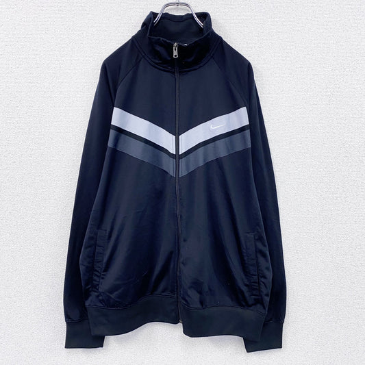 NIKE　ナイキ　トラックジャケット/ジャージ　スウッシュ　黒　ブラック　XLサイズ
