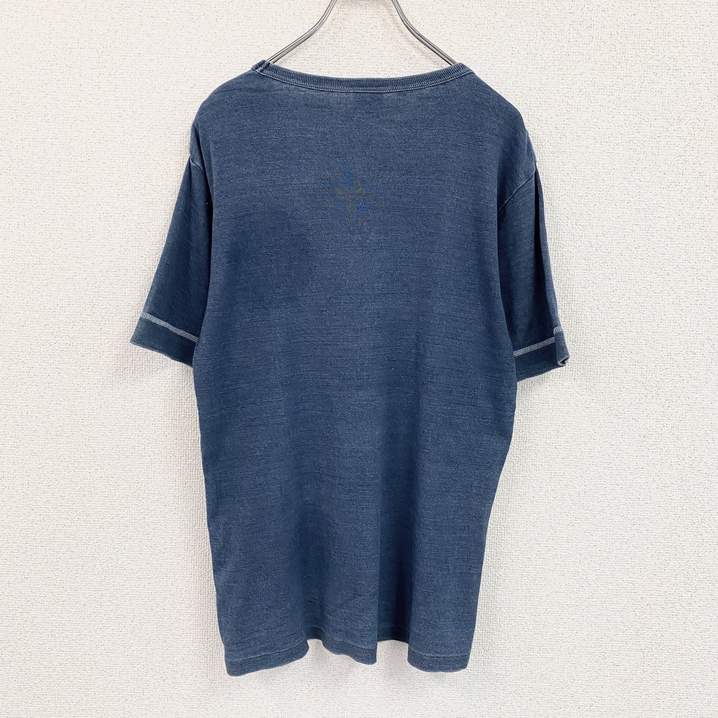 HYSTERIC GLAMOUR　ヒステリックグラマー　半袖プリントTシャツ　紺　ネイビー　