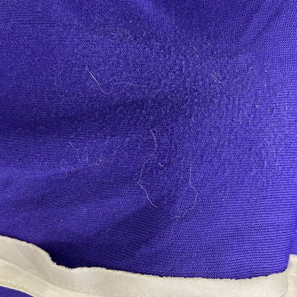 adidas　アディダス　トラックジャケット/ジャージパーカー　デカロゴ　紫　パープル　140