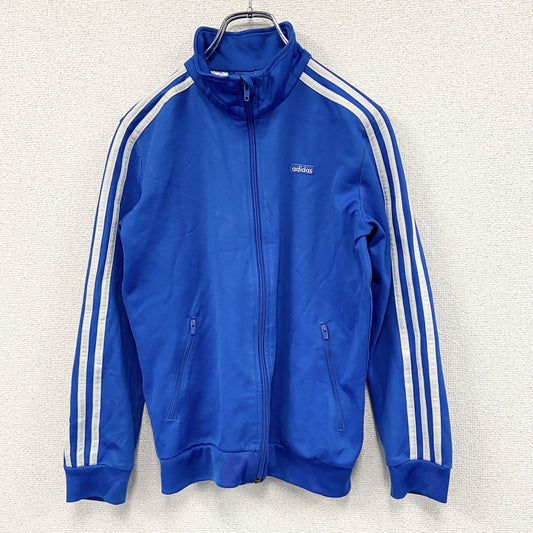 adidas　アディダス　トラックジャケット/ジャージ　青　ブルー　Mサイズ