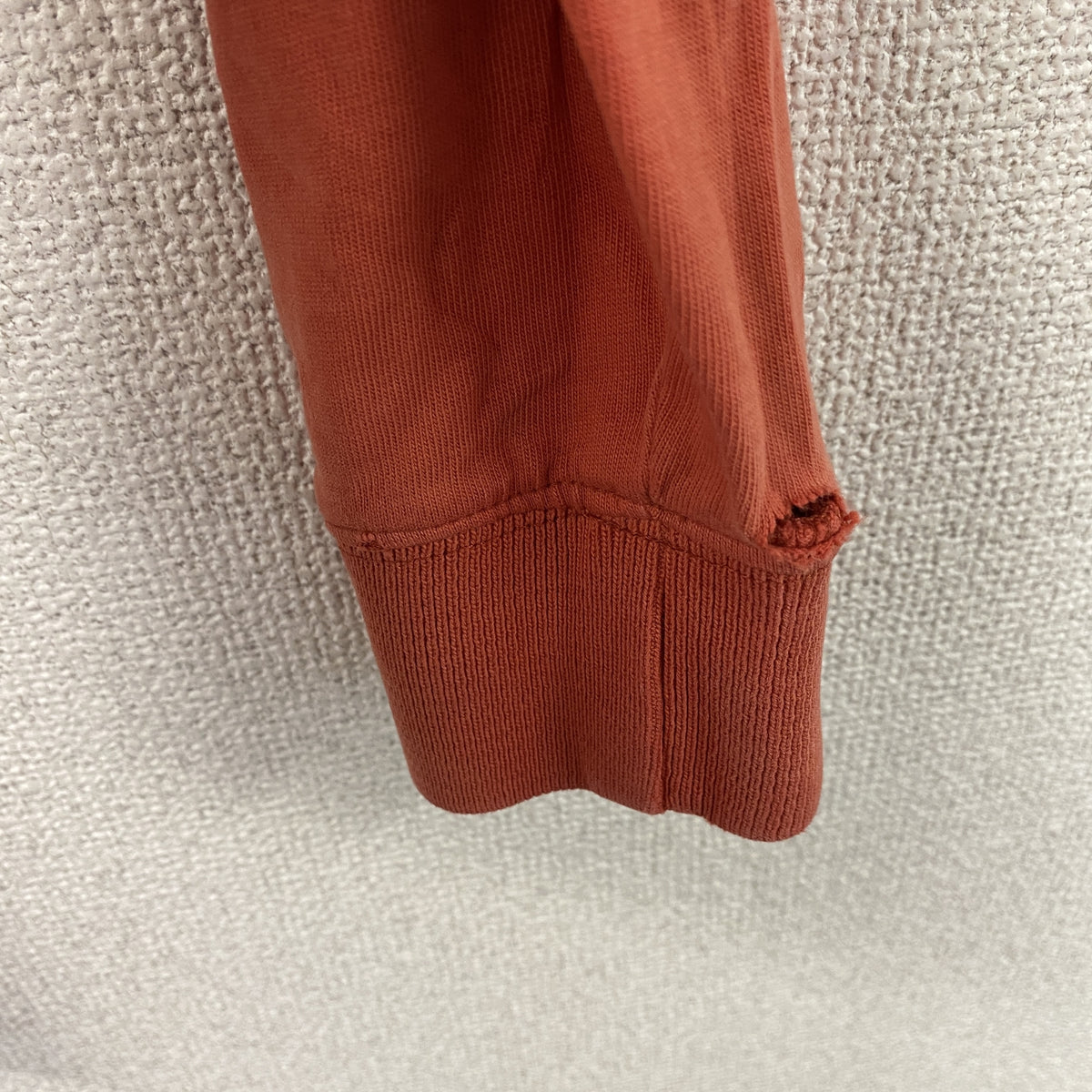 Timberland　ティンバーランド　長袖ポロシャツ/ラガーシャツ　オレンジ　Mサイズ　古着