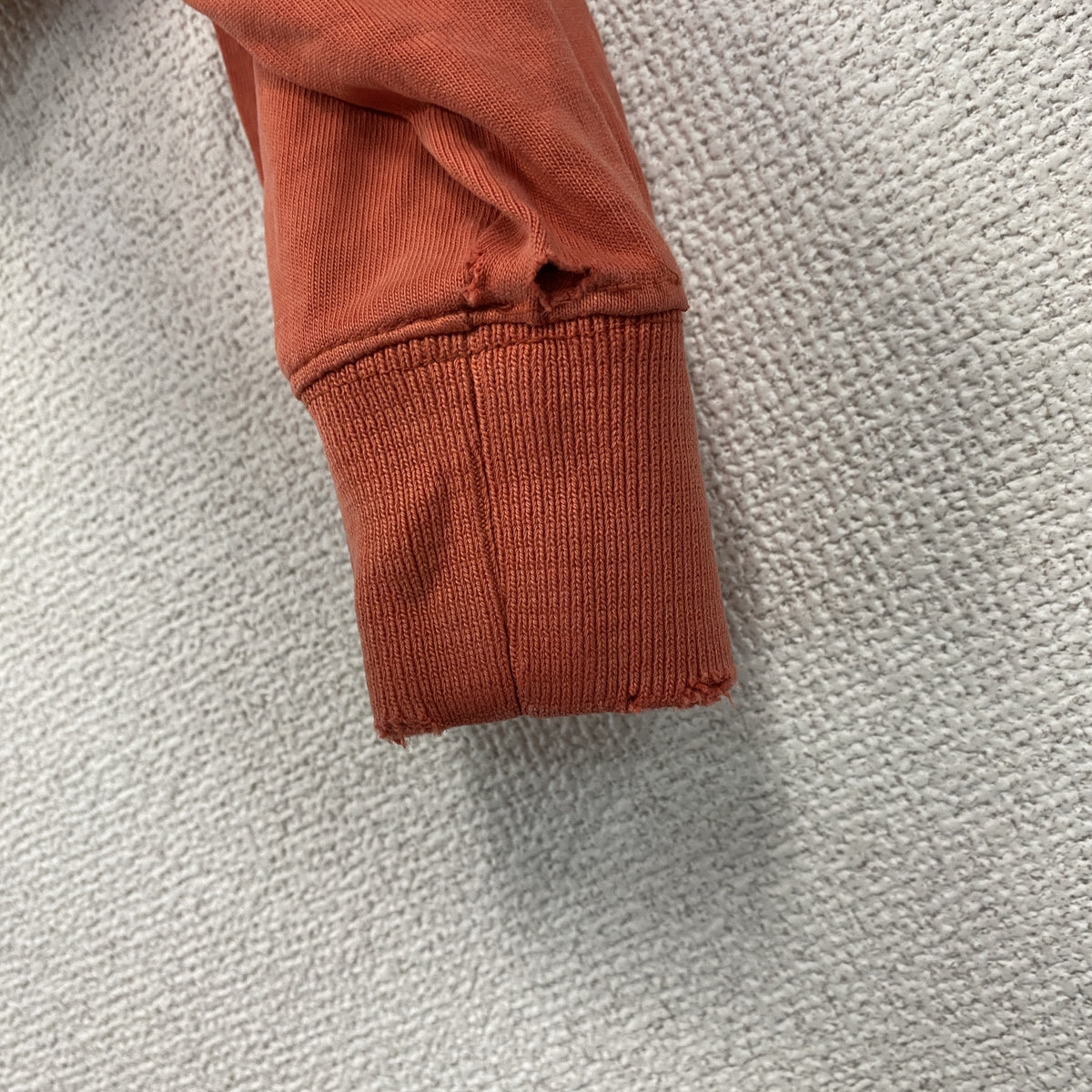 Timberland　ティンバーランド　長袖ポロシャツ/ラガーシャツ　オレンジ　Mサイズ　古着