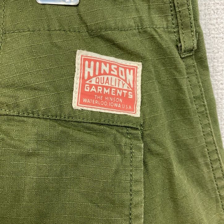 HINSON　ヒンソン　カーゴパンツ　ジップフライ　カーキ　Mサイズ　古着