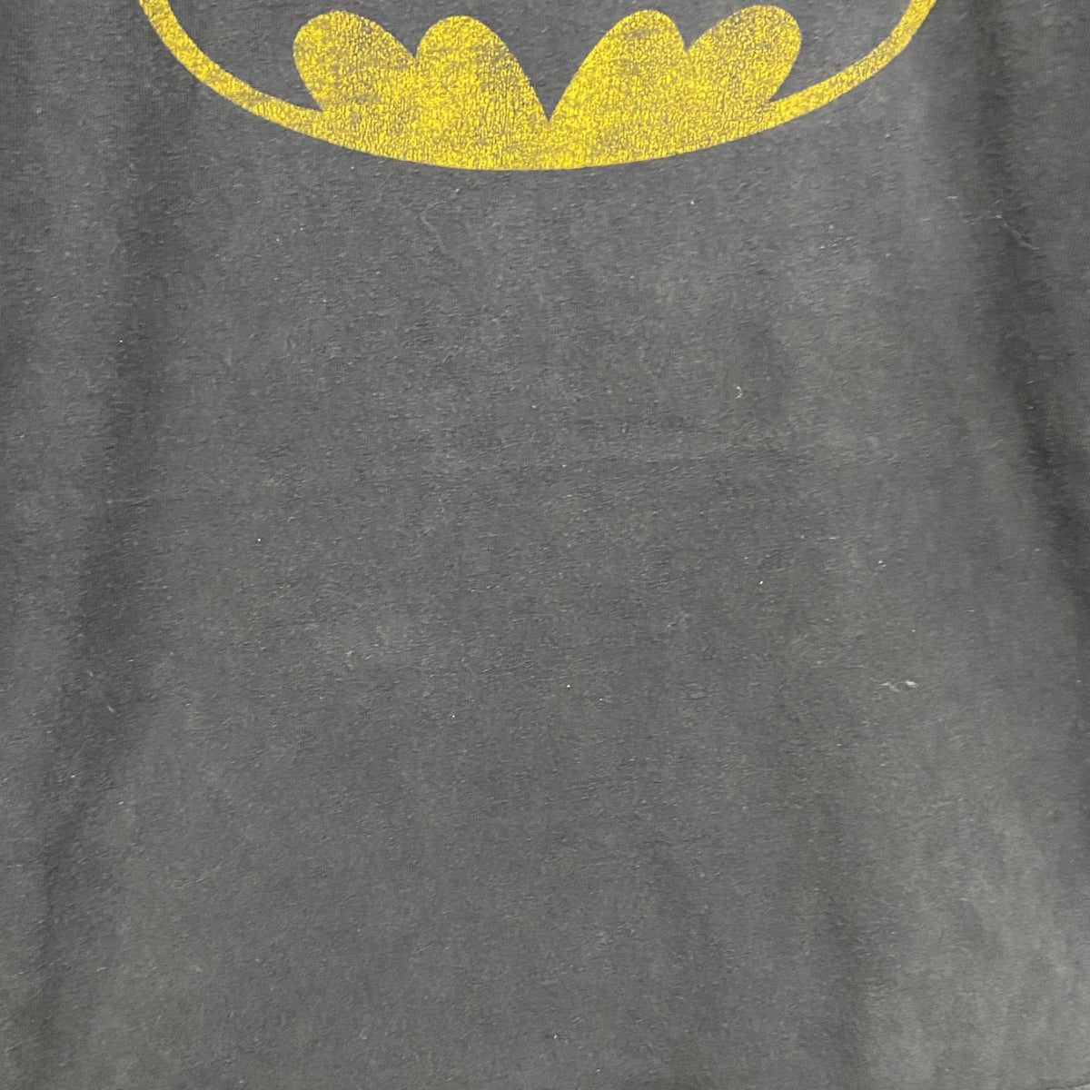 BATMAN　バットマン　DCコミック　半袖プリントアニメTシャツ　黒　ブラック　Mサイズ　古着
